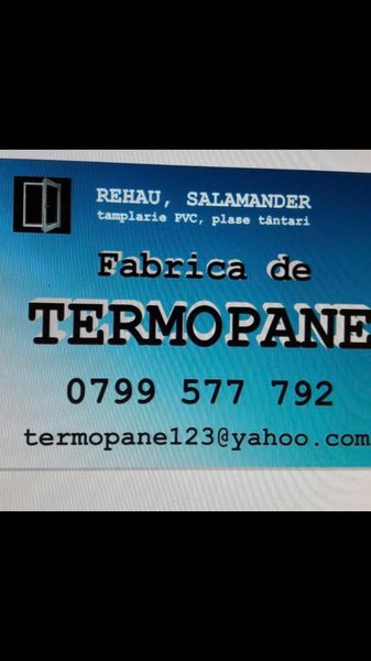 Fabrica termopanelor